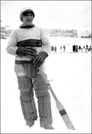 John Dunlop played for the Oxford Blues here he is in Muren 1920 