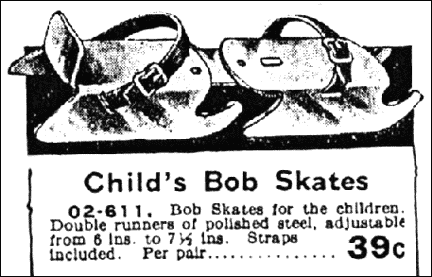 Bob Skate - Eaton's Catalogue - 1925 ad