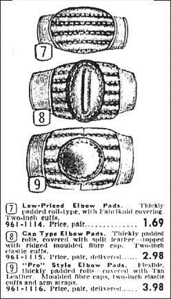 Elbow Pads invented 1920