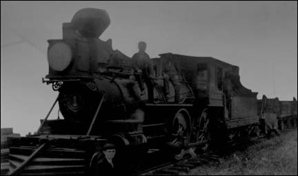 Queen Mab, first train on the N.S. Railway 