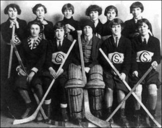 The Crystal Sisters Hockey Team