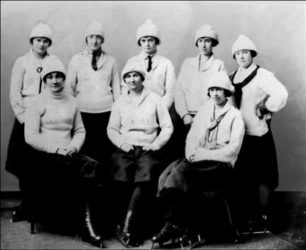 Middleton Ladies Ice Hockey Team 1922