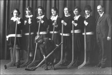 Windsor Women’s Ice Hockey Team 1924