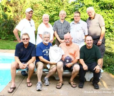 1924 Starr Shield with Windsor Hockey Heritage Board