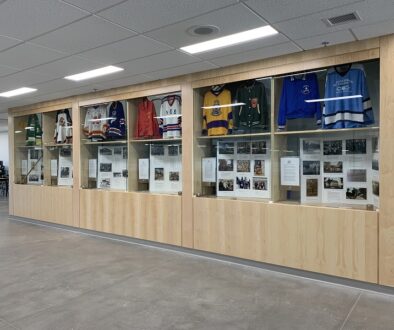 Birthplace of Hockey displays, West Hants Sport Complex, Windsor NS,s